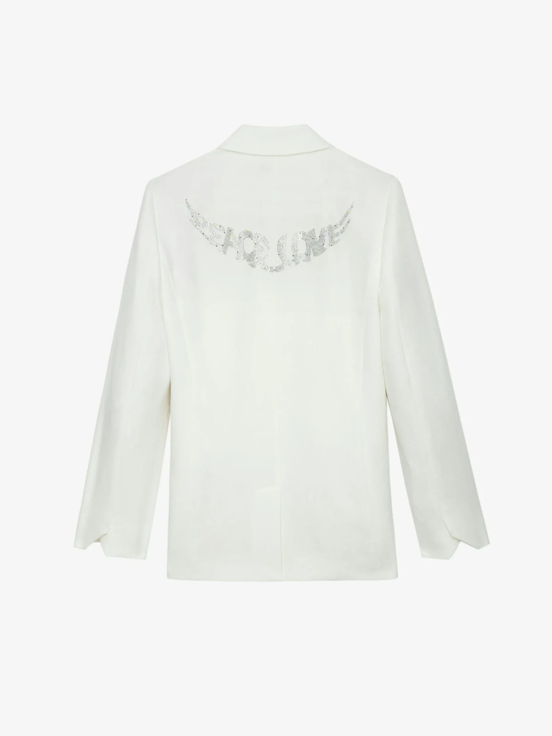 Besok Peace & Love Strass Blazer
