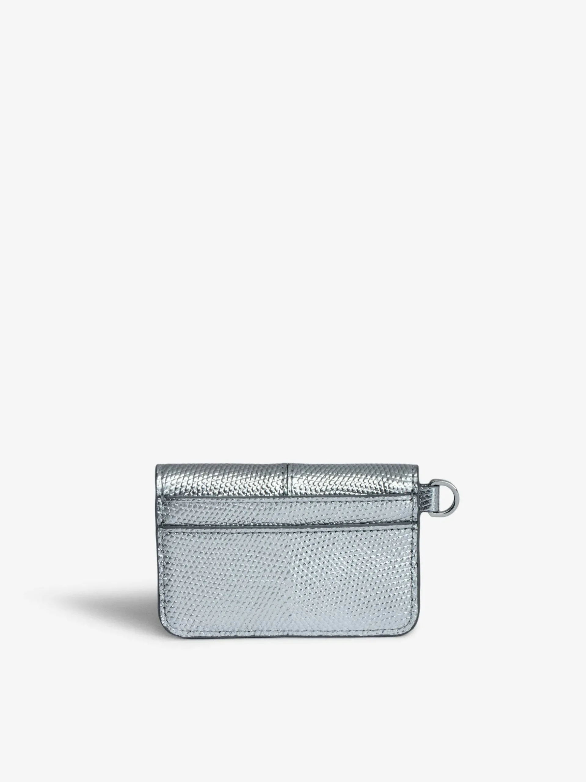 Borderline Pass Card Holder Preget Metallic
