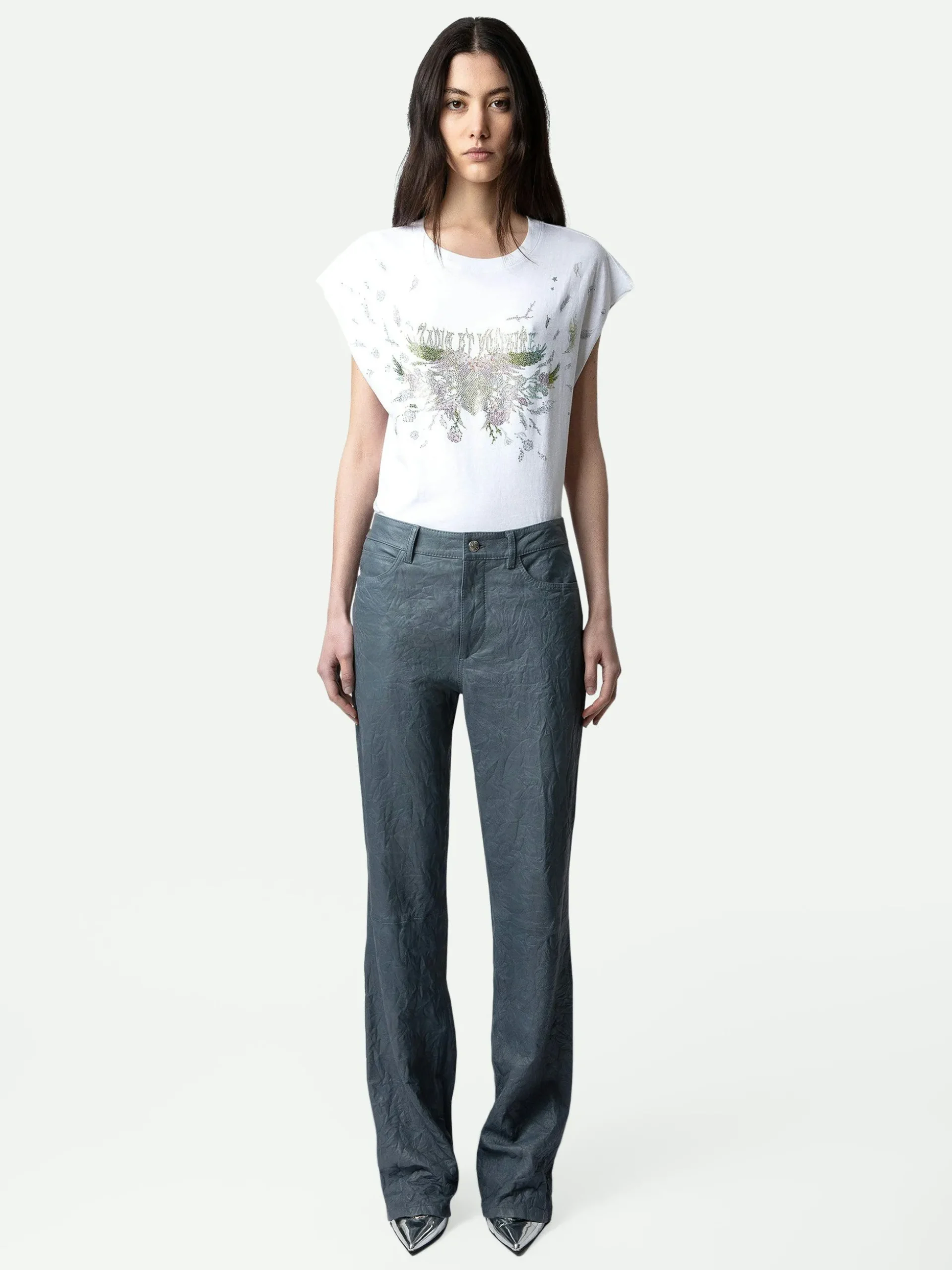 Cecilia Concert Rhinestone Tank Top