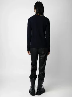 Cici Patch Genser 100% Cashmere