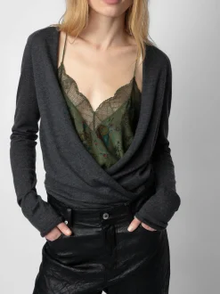 Daffy Wings Cardigan I 100 % Kashmir