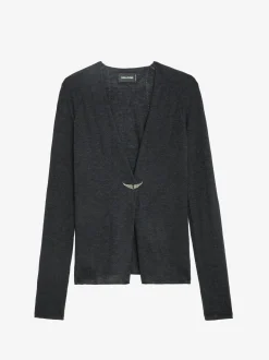 Daffy Wings Cardigan I 100 % Kashmir