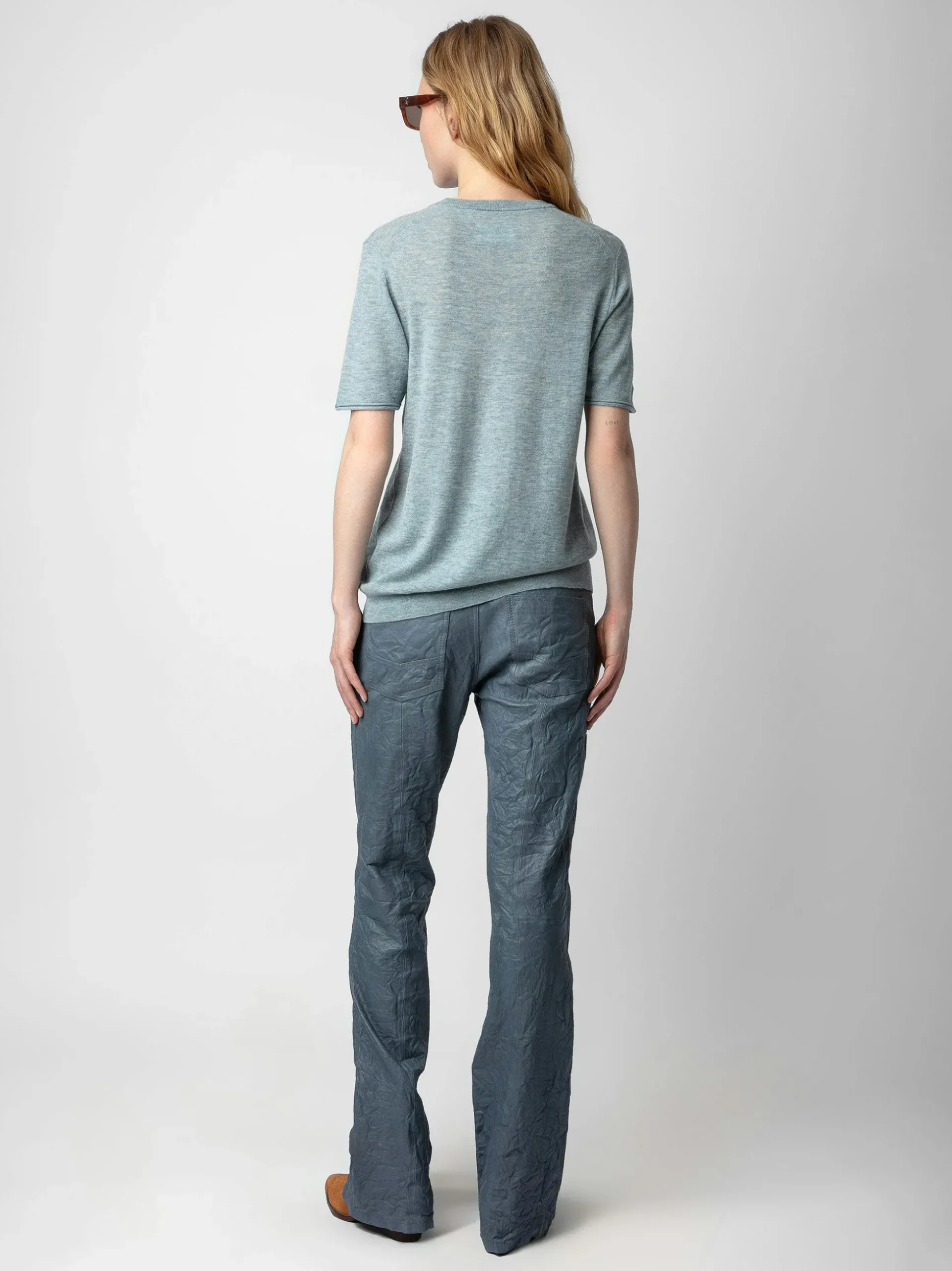 Ida Photoprint Genser 100% Cashmere