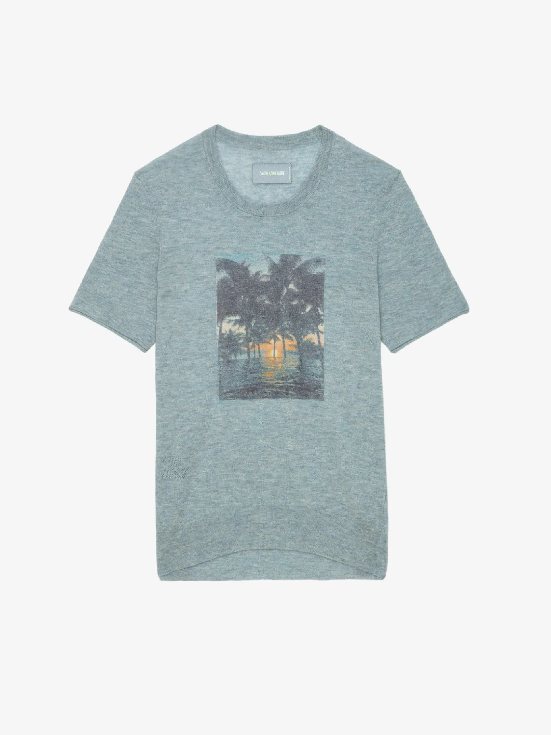 Ida Photoprint Genser 100% Cashmere