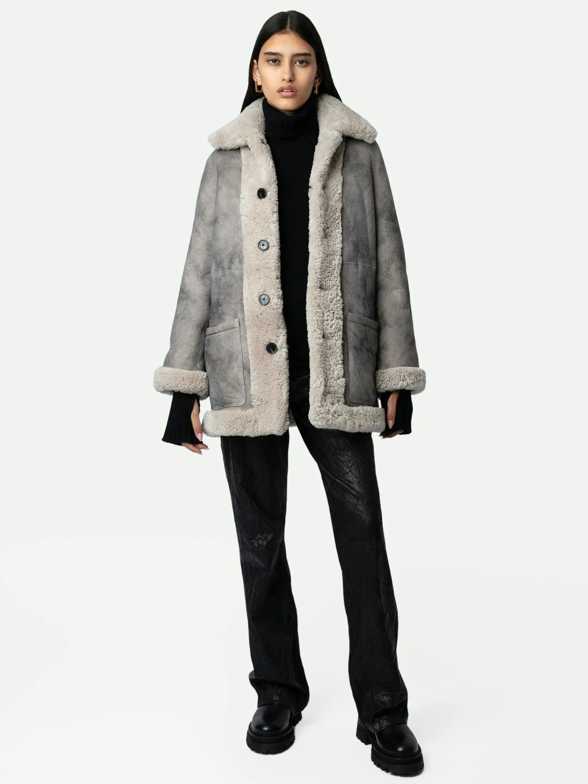 Magdas Shearling Coat