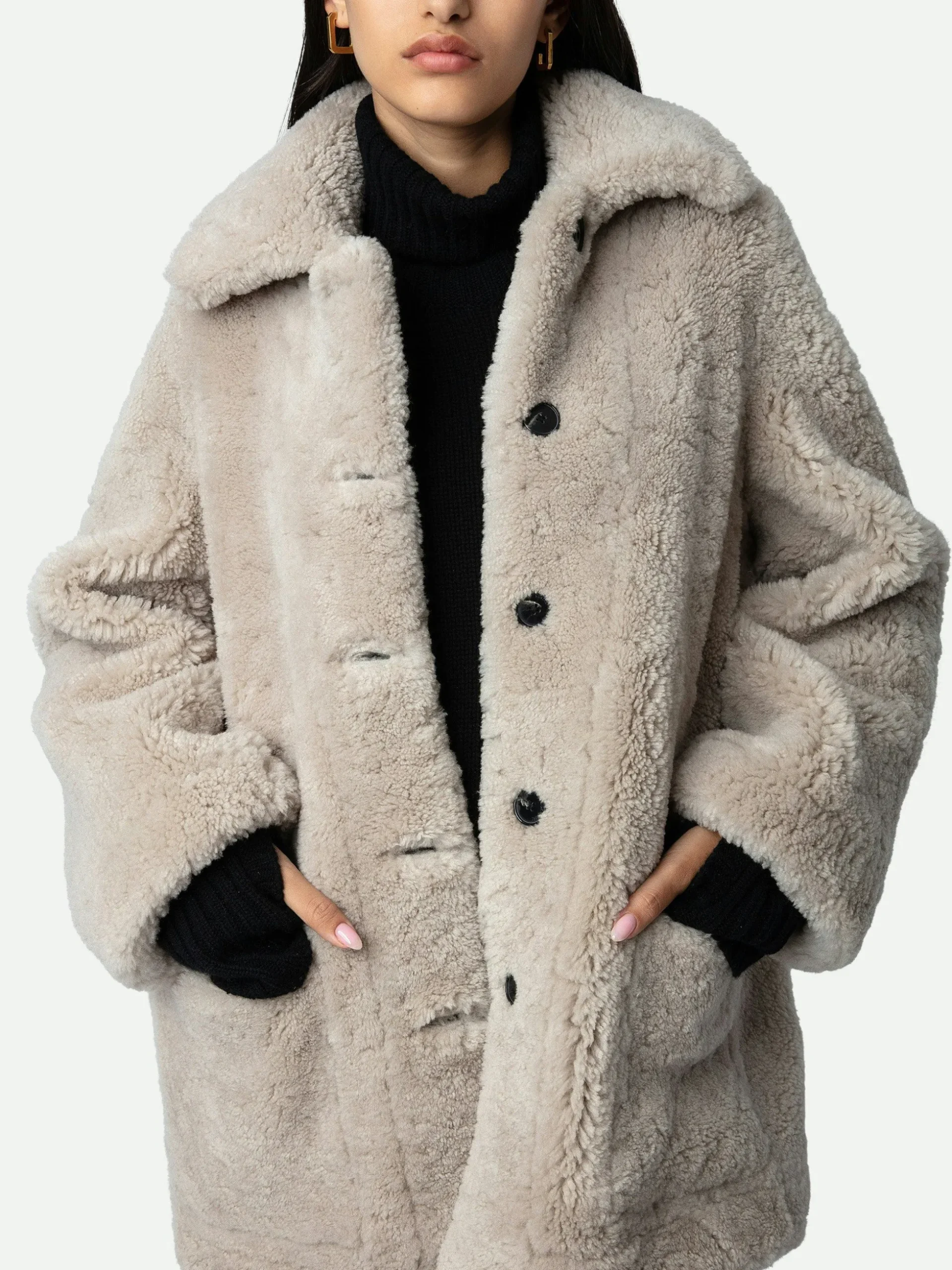 Magdas Shearling Coat