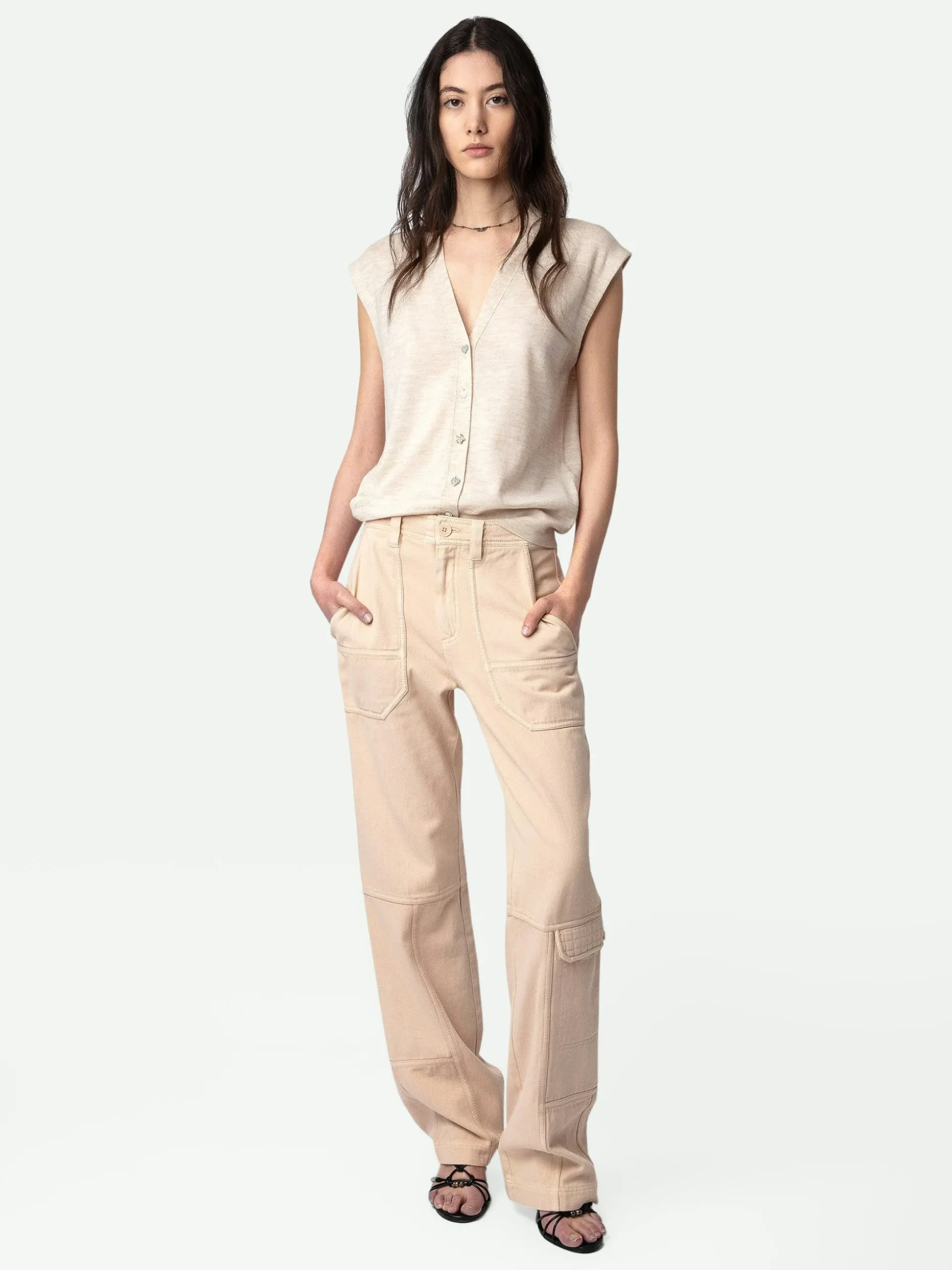 Vasky Bijoux Cardigan I 100 % Merinoull